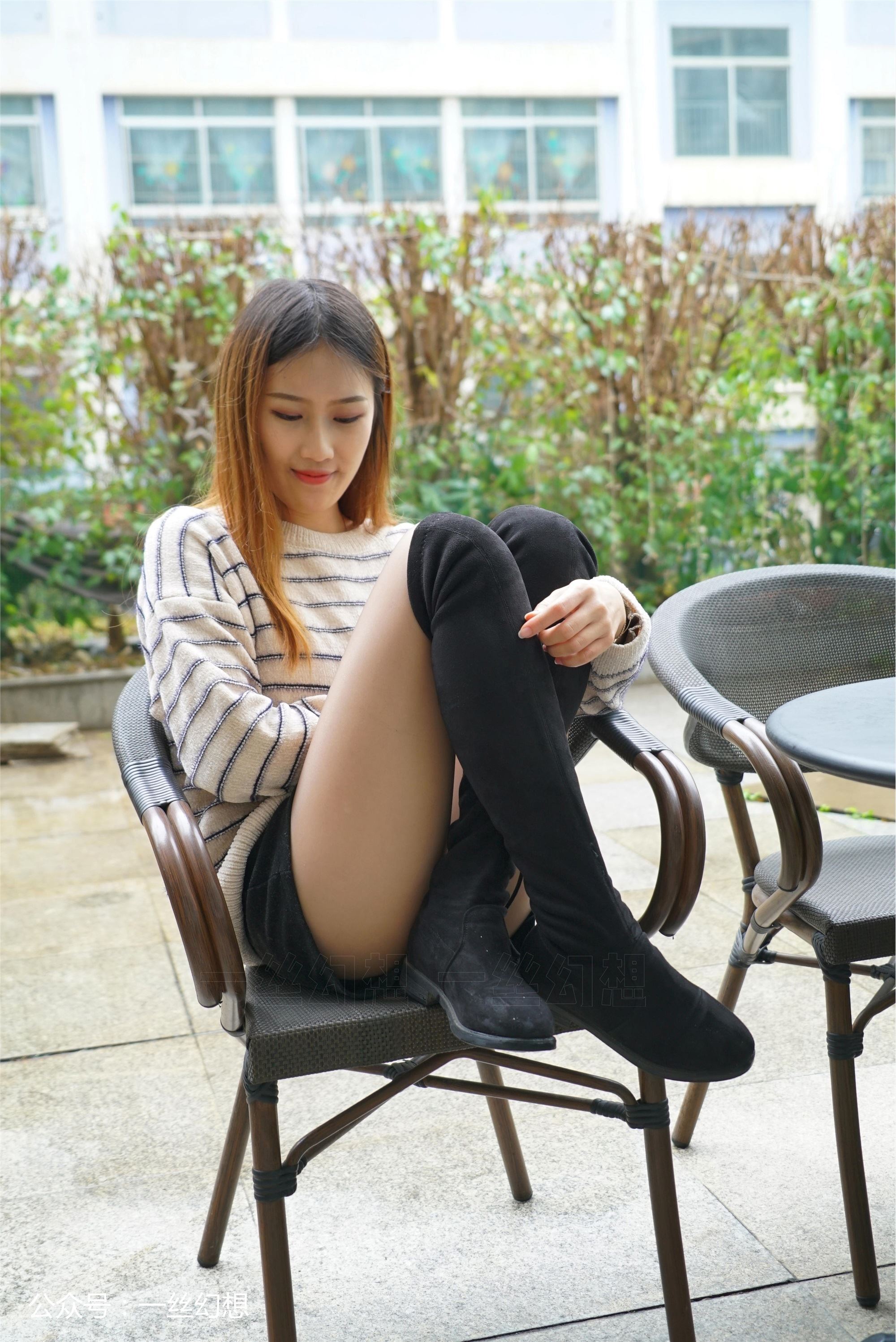 高丝女子图鉴 袜小喵×一丝幻想 NZ055 小唯